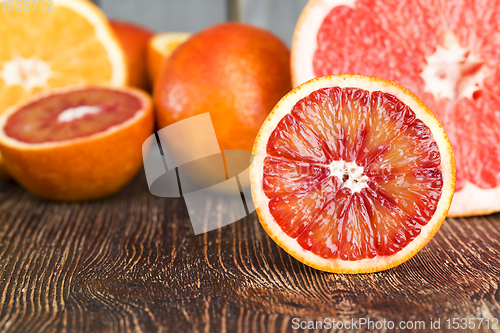 Image of red orange fruit