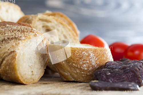 Image of fresh and warm bread