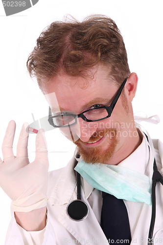 Image of doctor with tablet 