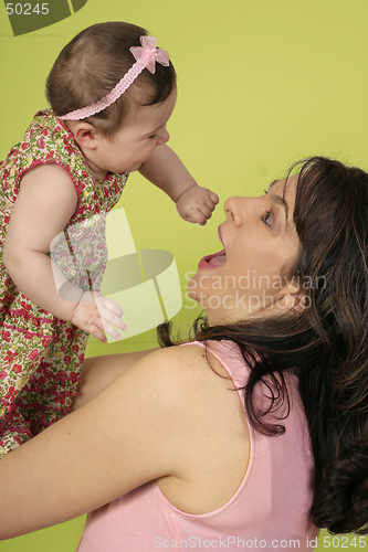 Image of Playing with baby