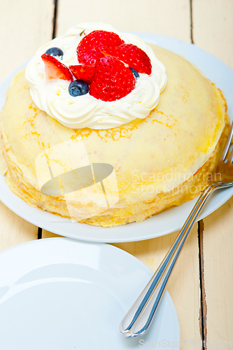 Image of crepe pancake cake