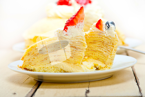 Image of crepe pancake cake