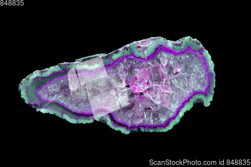 Image of agate minreal isolated