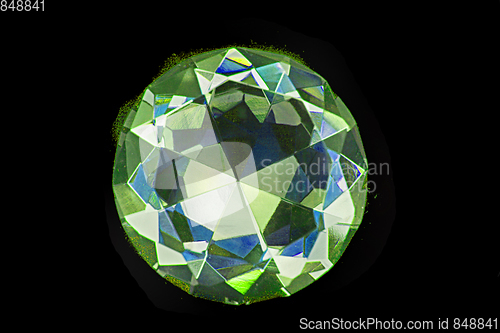 Image of nice green diamond