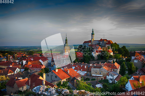 Image of old castle in cesky krumlov