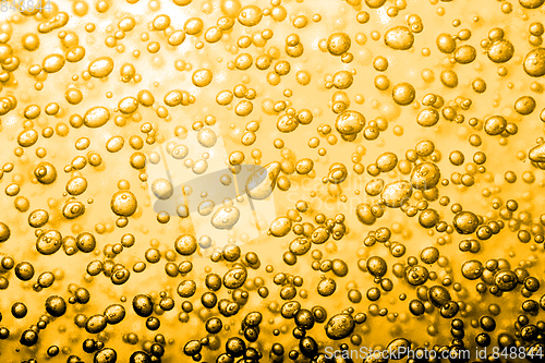 Image of yellow beer texture