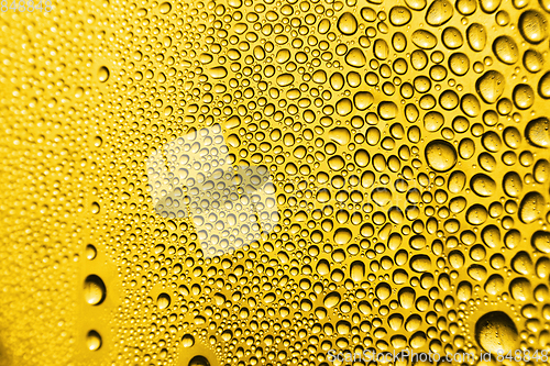 Image of yellow beer texture