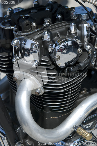 Image of Japanese motorcycle engine