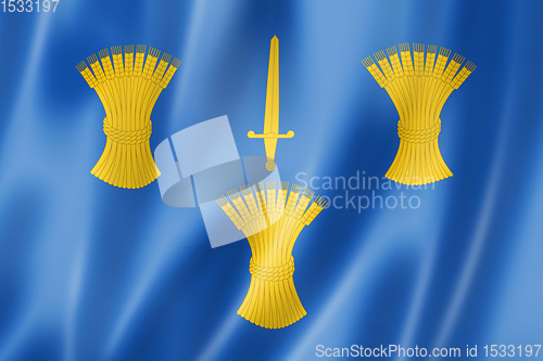 Image of Cheshire County flag, UK