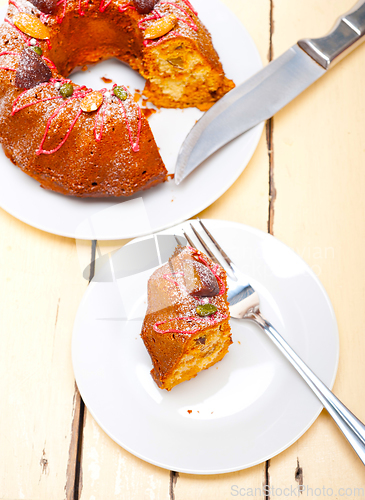 Image of chestnut cake bread dessert