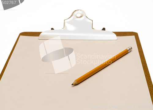 Image of Isolated Clipboard
