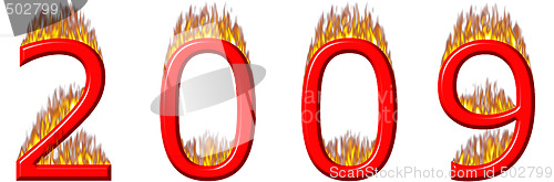 Image of Year of 2009 on Fire