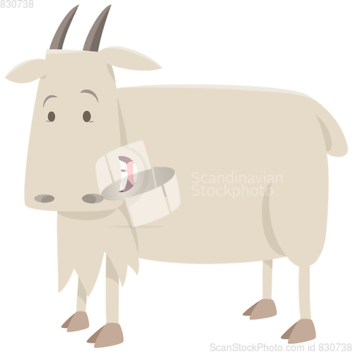 Image of cartoon goat animal character