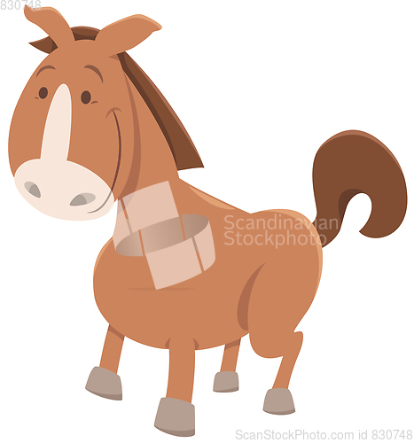 Image of horse or pony cartoon animal