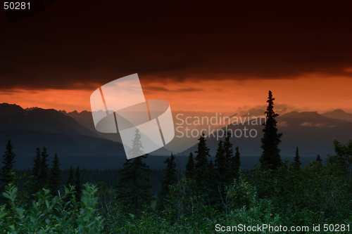 Image of Horizontal Sunset Beam