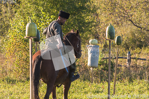 Image of descendants of the Cossacks in the Altai