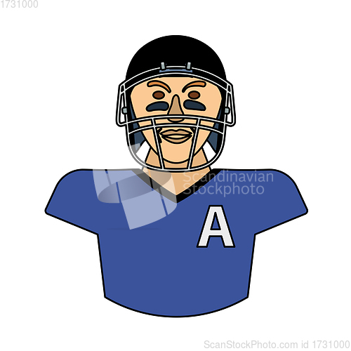 Image of American Football Player Icon