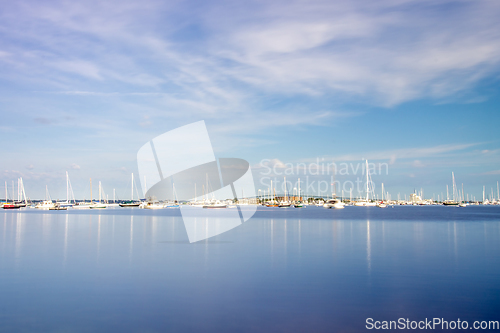 Image of coastline and waterfront near newport rhode island