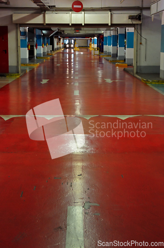 Image of multi storey car park interior