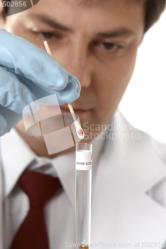 Image of Forensic blood testing