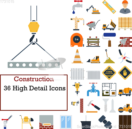 Image of Construction Icon Set