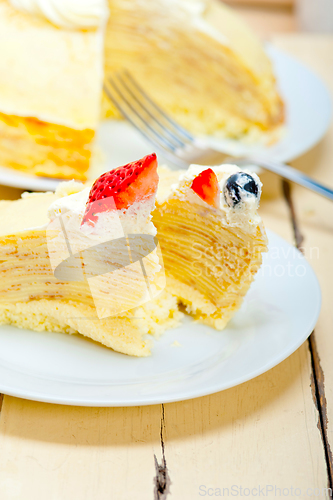 Image of crepe pancake cake