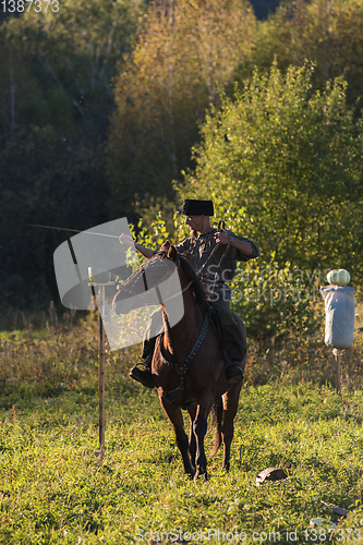 Image of descendants of the Cossacks in the Altai