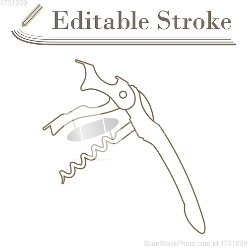 Image of Waiter Corkscrew Icon