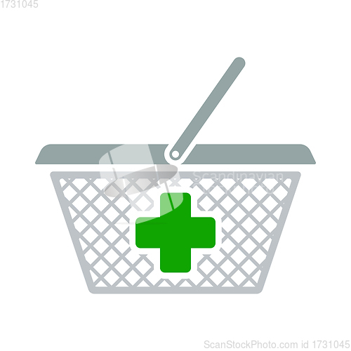 Image of Pharmacy Shopping Cart Icon