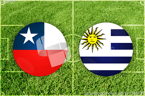 Image of Chile vs Uruguay football match