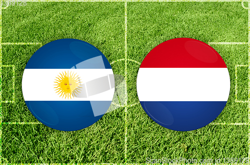 Image of Argentina vs Paraguay football match