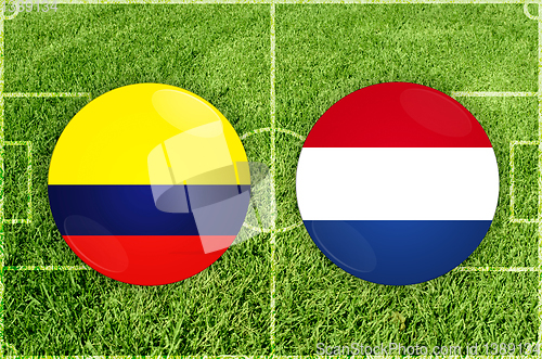 Image of Colombia vs Paraguay football match