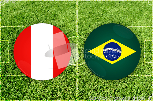 Image of Peru vs Brasil football match