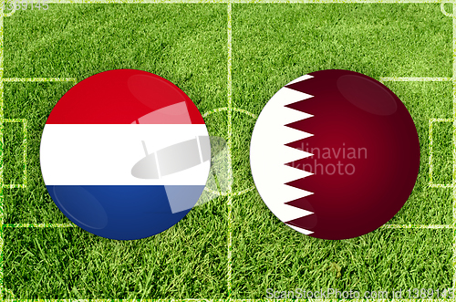 Image of Paraguay vs Qatar football match