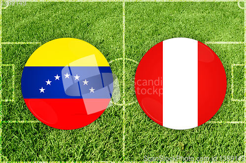 Image of Venezuela vs Peru football match