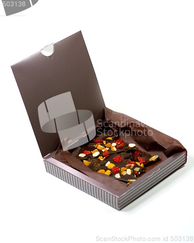 Image of box with chocolate
