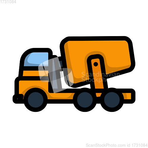 Image of Icon Of Concrete Mixer Truck