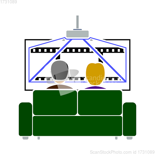 Image of Cinema Sofa Icon