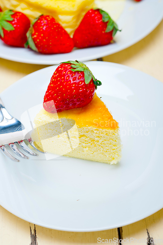 Image of heart cheesecake