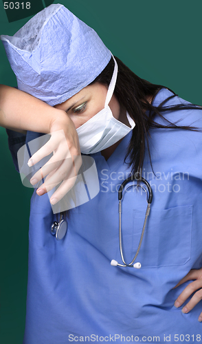 Image of Tired Surgeon