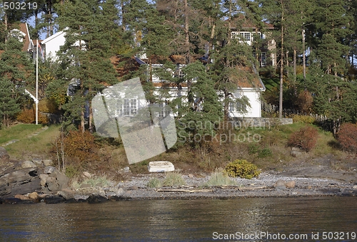 Image of House near the sea. 