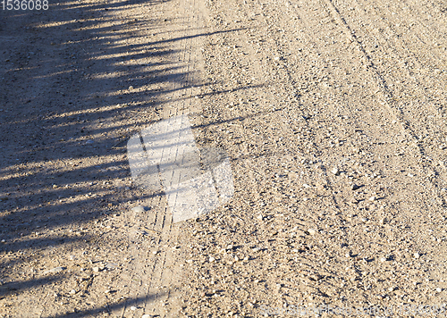 Image of , shade of maize on ,road ,