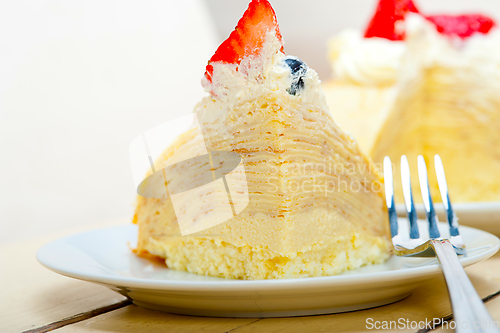 Image of crepe pancake cake