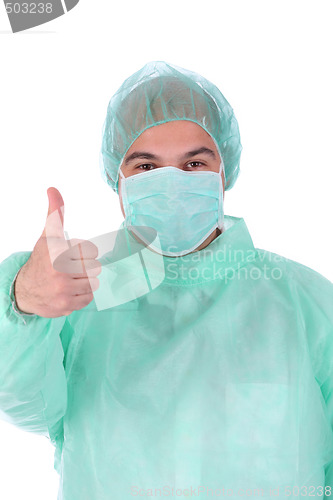 Image of surgeon happy 