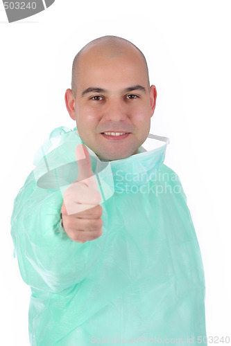 Image of surgeon happy 