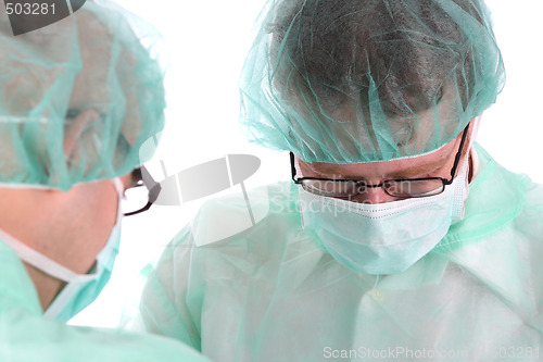 Image of two surgeon at work