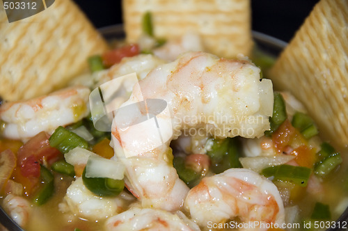 Image of jumbo shrimp ceviche nicaragua