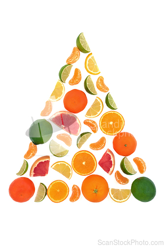 Image of Surreal Healthy Citrus Fruit Tree Design 