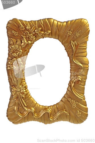 Image of Gilt picture frame