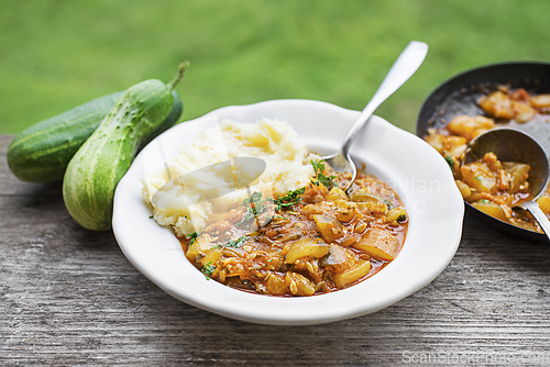 Image of Cucumber sauce Slovenian food